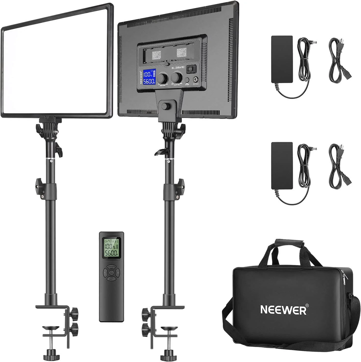 Neewer 90W Desk Mount LED Video Light