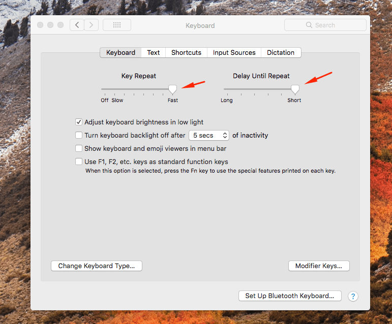 Speed Up Key Presses (macOS)