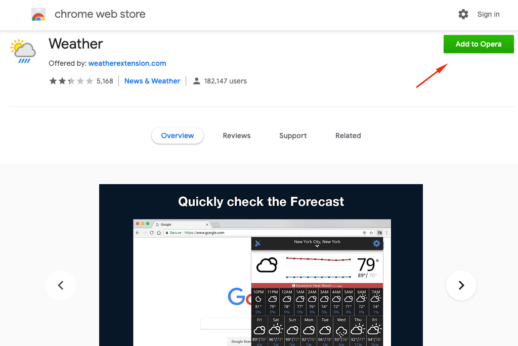 How to use Chrome Extensions in Opera