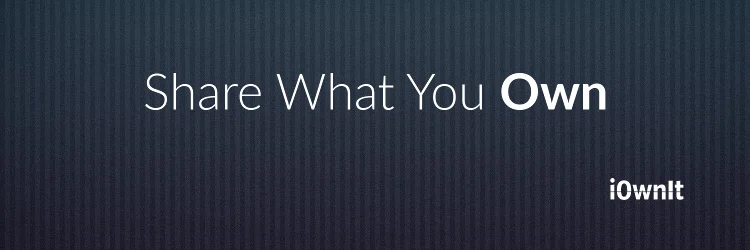 iOwnIt – Share What You Own