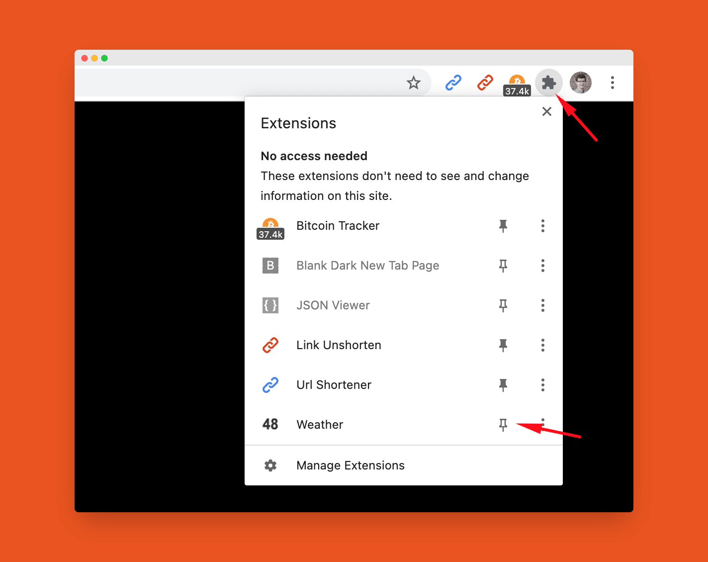 Chrome Hiding Extension Icons By Default