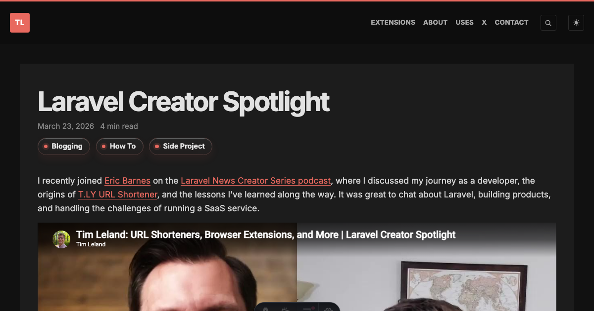 Laravel Creator Spotlight