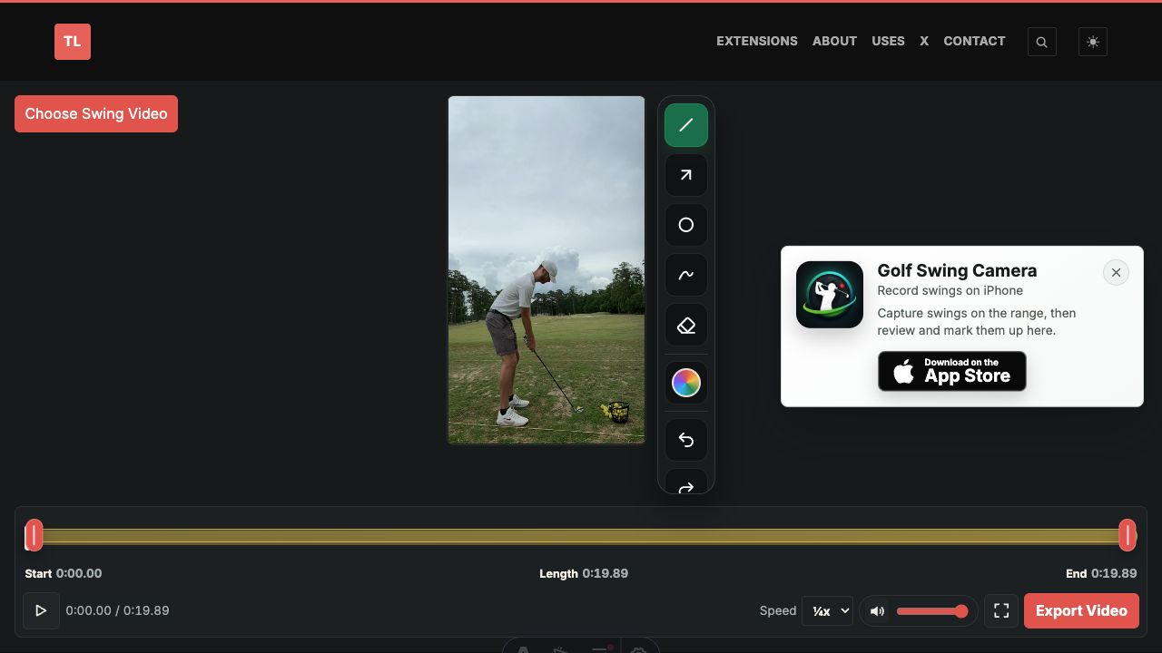 Free Golf Swing Analyzer
