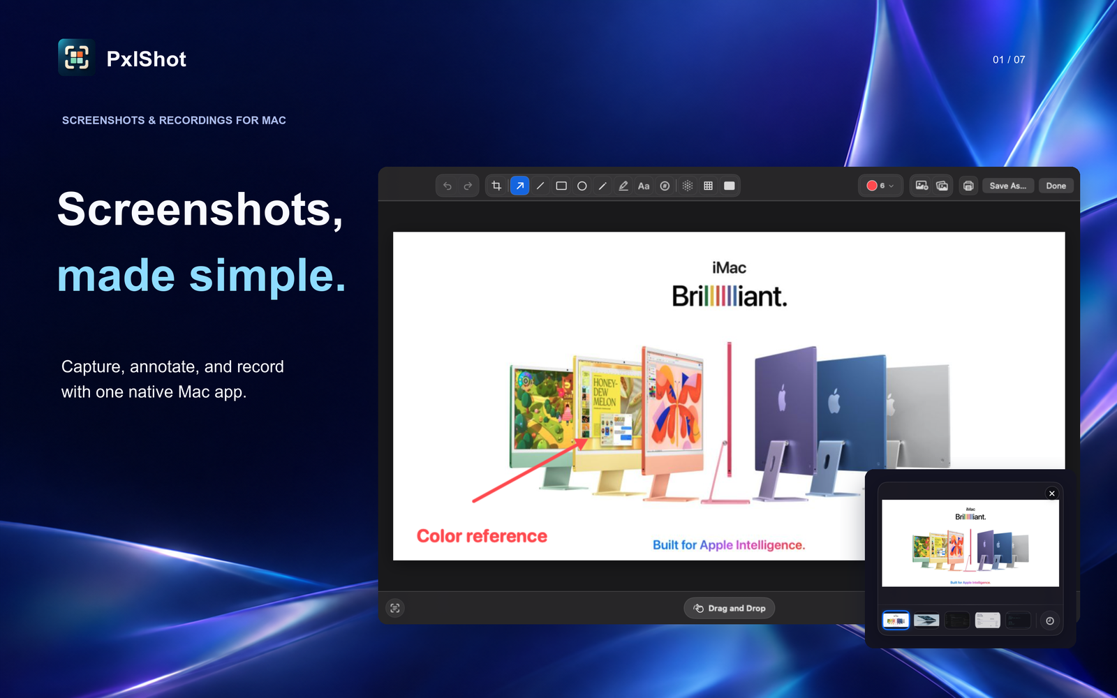Introducing PxlShot: A Free Screenshot Tool for Mac