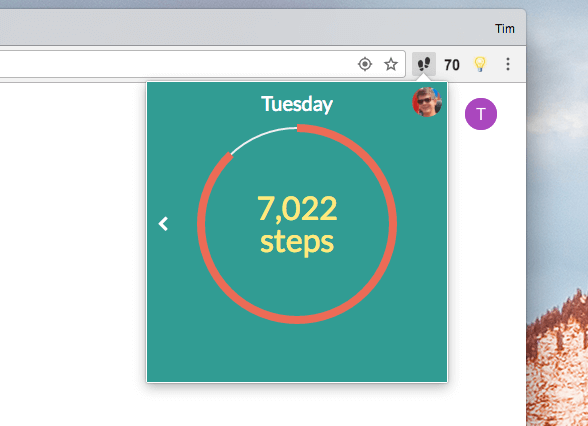 google step tracker