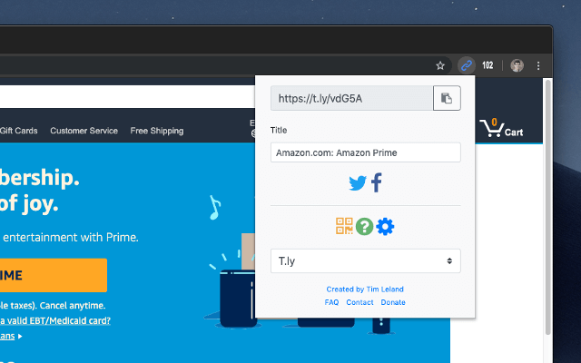 Link Shortener screenshot