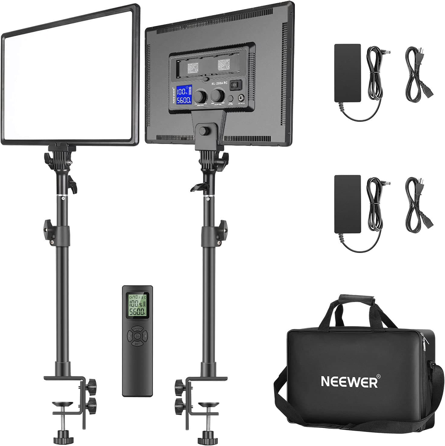 Neewer 90W Desk Mount LED Video Light